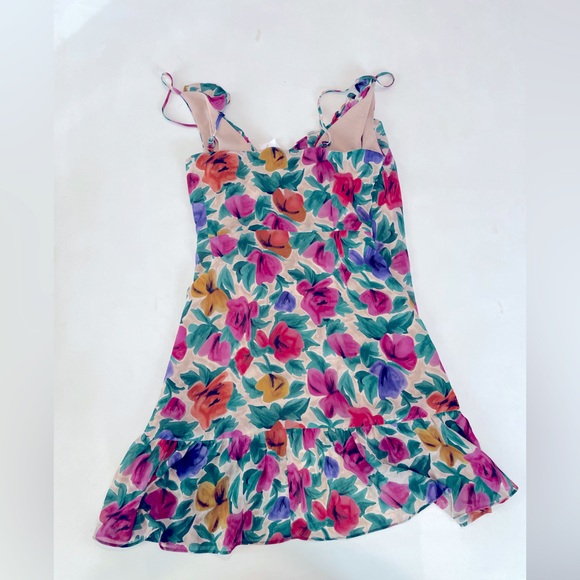 NWT Floral Top Shop Mini Dress/Top Size 8 - Picture 2 of 3